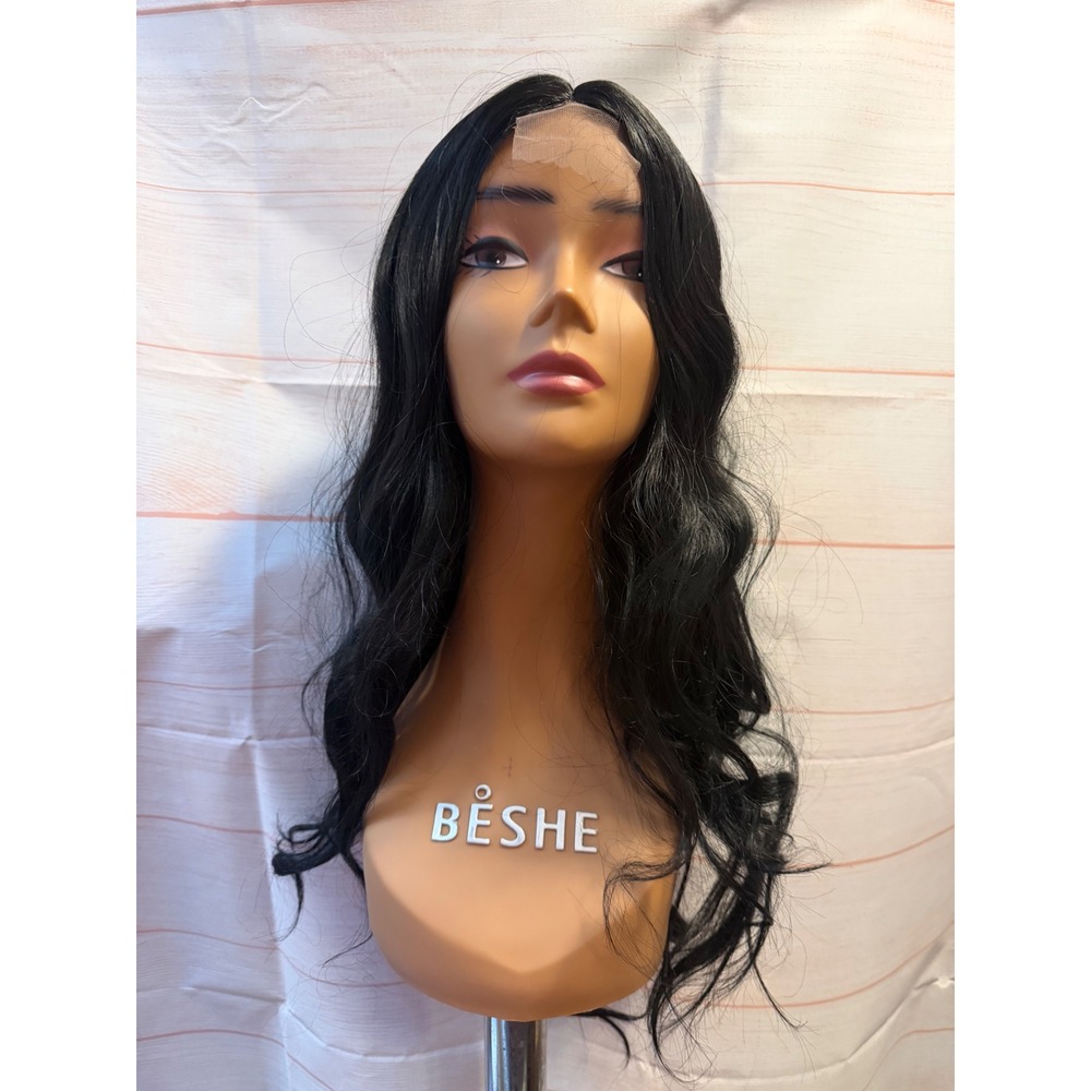 1B mini lace synthetic wig